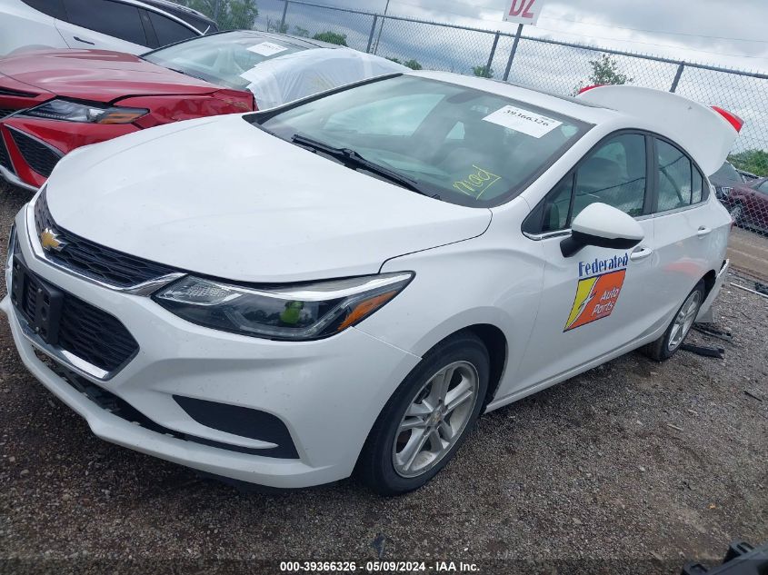 2018 Chevrolet Cruze Lt Auto VIN: 1G1BE5SM7J7173653 Lot: 39366326