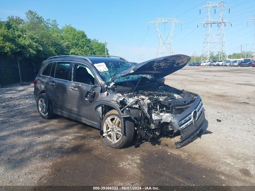 2022 Mercedes-Benz Glb 250 4Matic VIN: W1N4M4HB2NW191792 Lot: 39366332