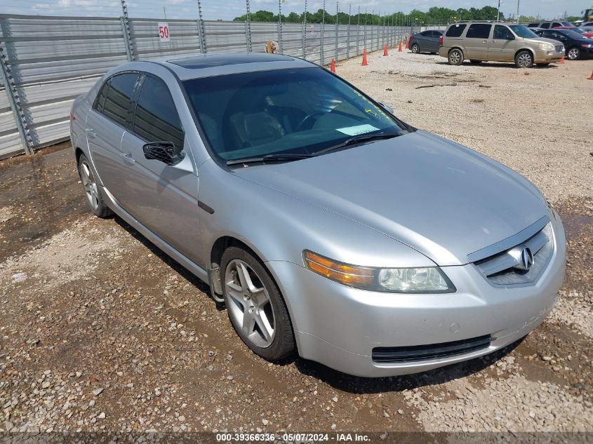 2006 Acura Tl VIN: 19UUA66296A017989 Lot: 39366336