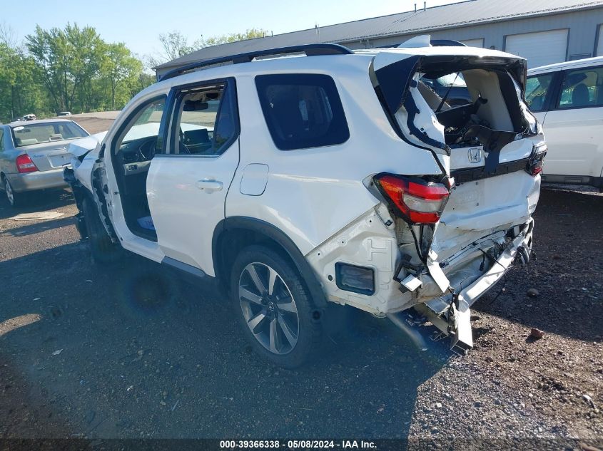 2023 Honda Pilot Awd Elite VIN: 5FNYG1H81PB005721 Lot: 39366338