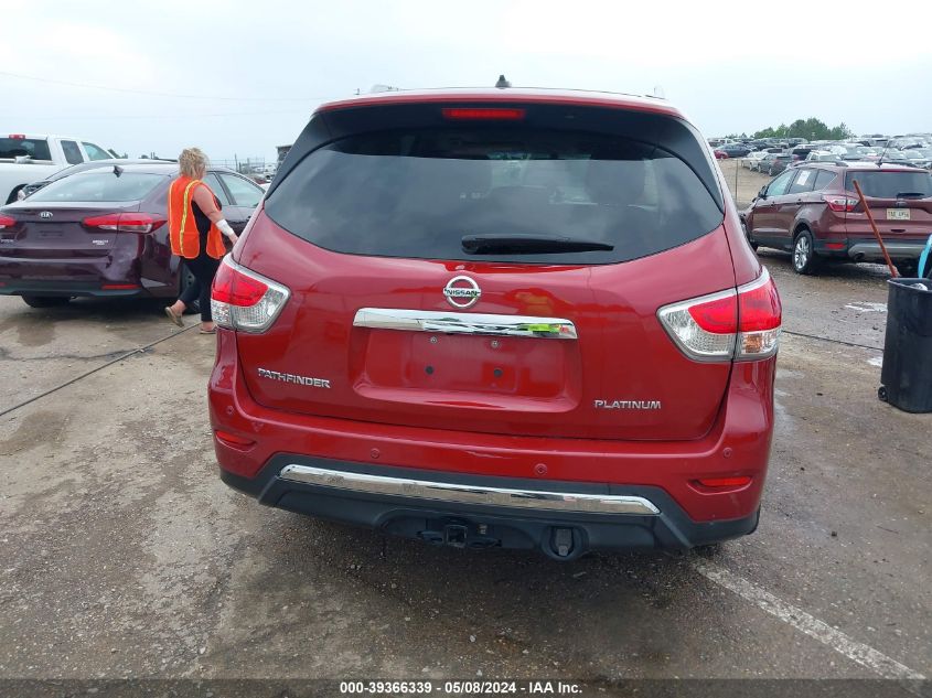 2013 Nissan Pathfinder Platinum VIN: 5N1AR2MN1DC630475 Lot: 39366339