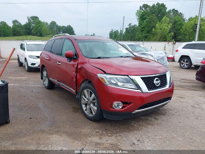 2013 Nissan Pathfinder Platinum VIN: 5N1AR2MN1DC630475 Lot: 39366339