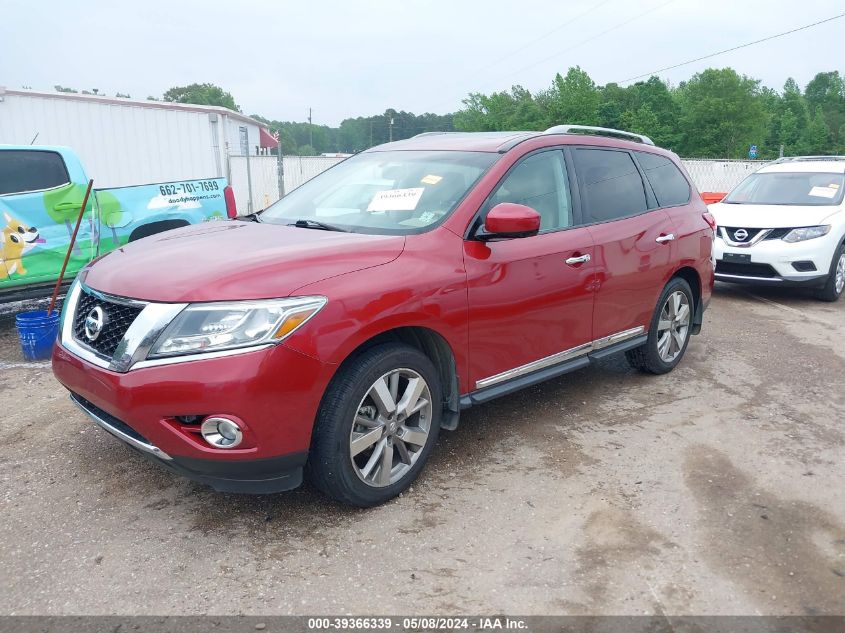 2013 Nissan Pathfinder Platinum VIN: 5N1AR2MN1DC630475 Lot: 39366339