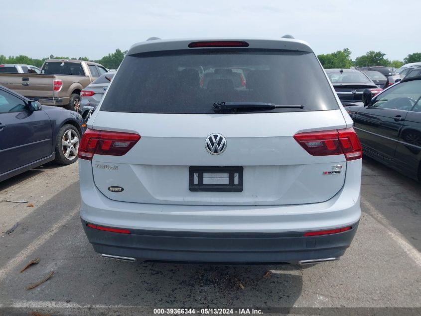 2018 Volkswagen Tiguan 2.0T S VIN: 3VV0B7AX9JM059479 Lot: 39366344