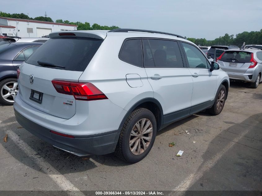 2018 Volkswagen Tiguan 2.0T S VIN: 3VV0B7AX9JM059479 Lot: 39366344