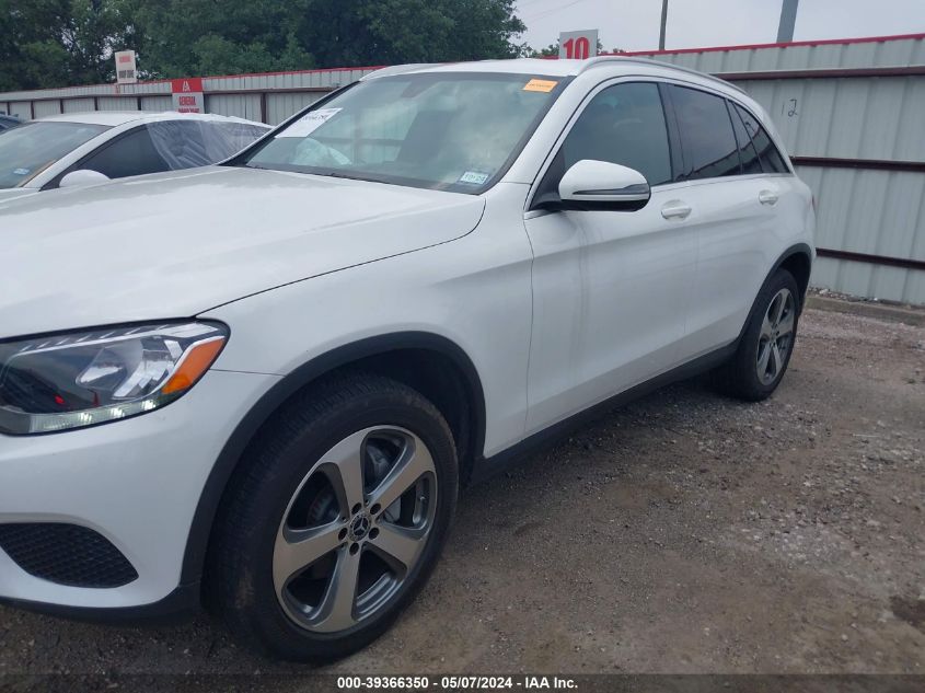 2019 Mercedes-Benz Glc 300 VIN: WDC0G4JB0KF563806 Lot: 39366350