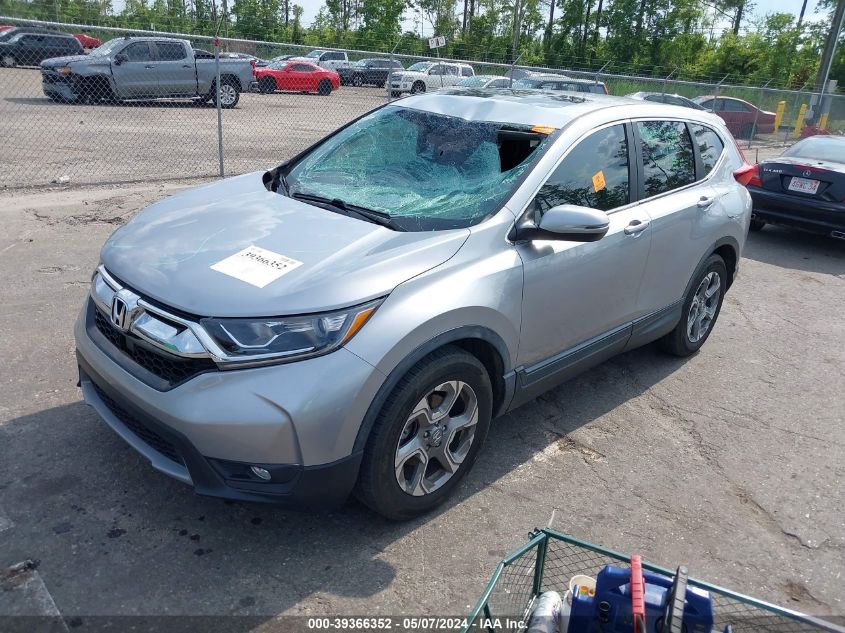 2018 Honda Cr-V Ex-L/Ex-L Navi VIN: 7FARW1H85JE004378 Lot: 39366352