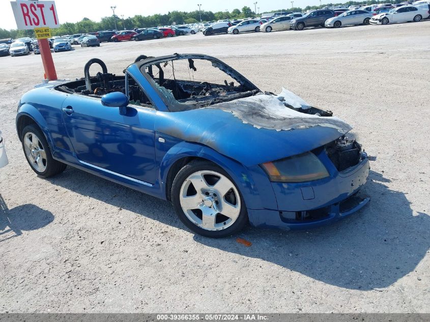 2001 Audi Tt VIN: TRUUT28N411033900 Lot: 39366355