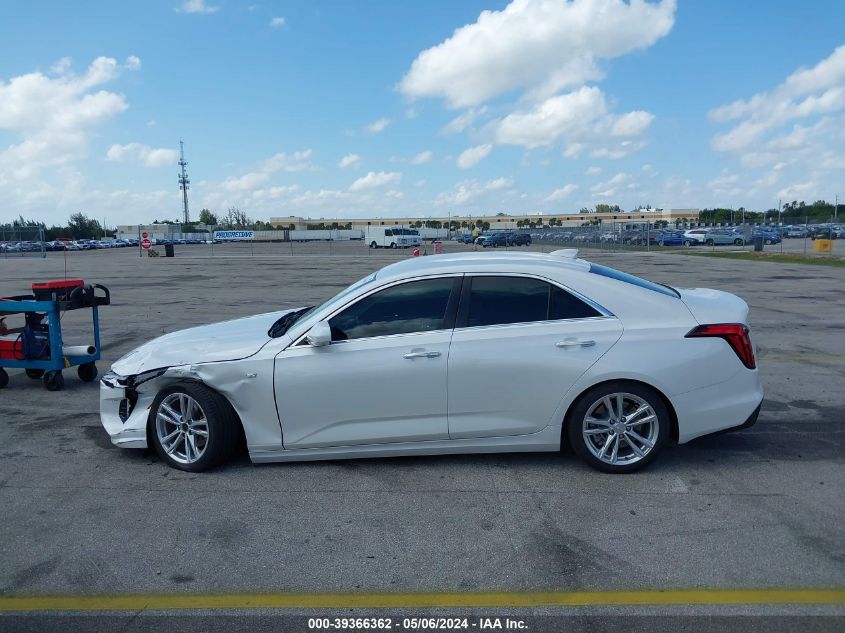 2020 Cadillac Ct4 Luxury VIN: 1G6DA5RK6L0154283 Lot: 39366362