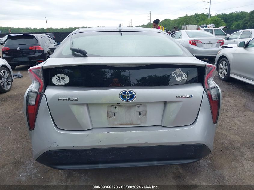 2017 Toyota Prius Two VIN: JTDKBRFU8H3547514 Lot: 39366373