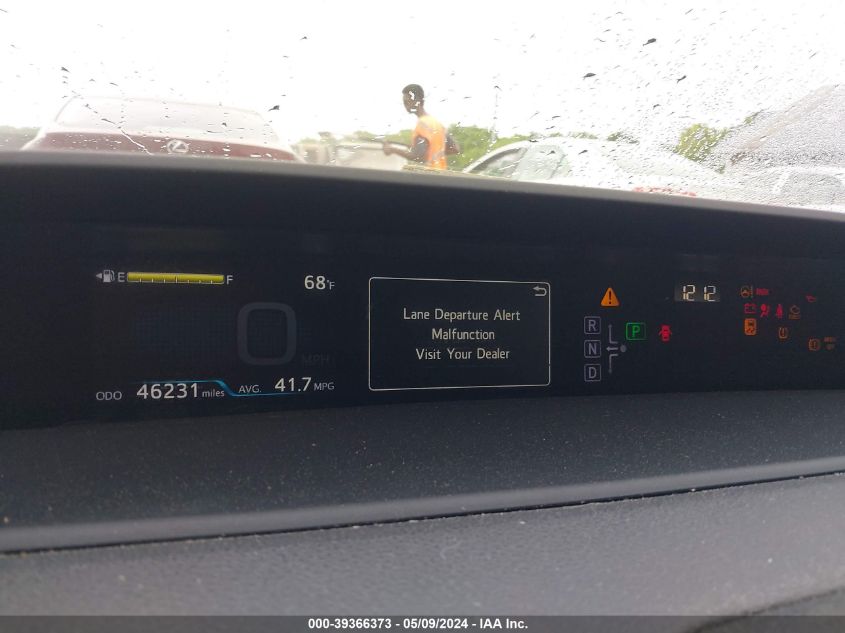 2017 Toyota Prius Two VIN: JTDKBRFU8H3547514 Lot: 39366373