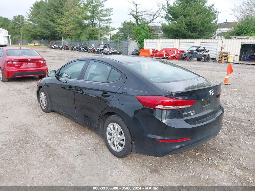 2018 Hyundai Elantra Se VIN: 5NPD74LF9JH334097 Lot: 39366380