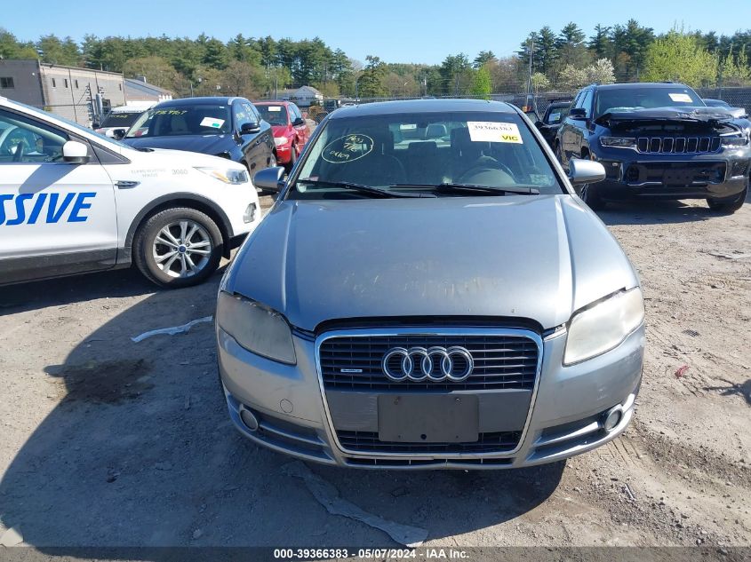 2006 Audi A4 3.2 VIN: WAUDG78E96A023167 Lot: 39366383