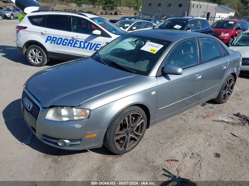 2006 Audi A4 3.2 VIN: WAUDG78E96A023167 Lot: 39366383