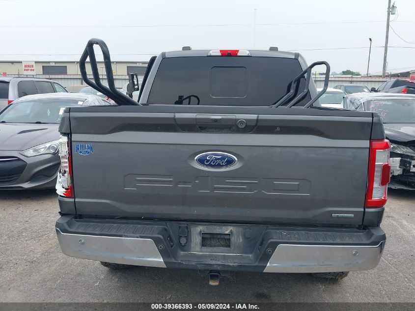 2021 Ford F-150 Lariat VIN: 1FTFW1E89MFB68946 Lot: 39366393