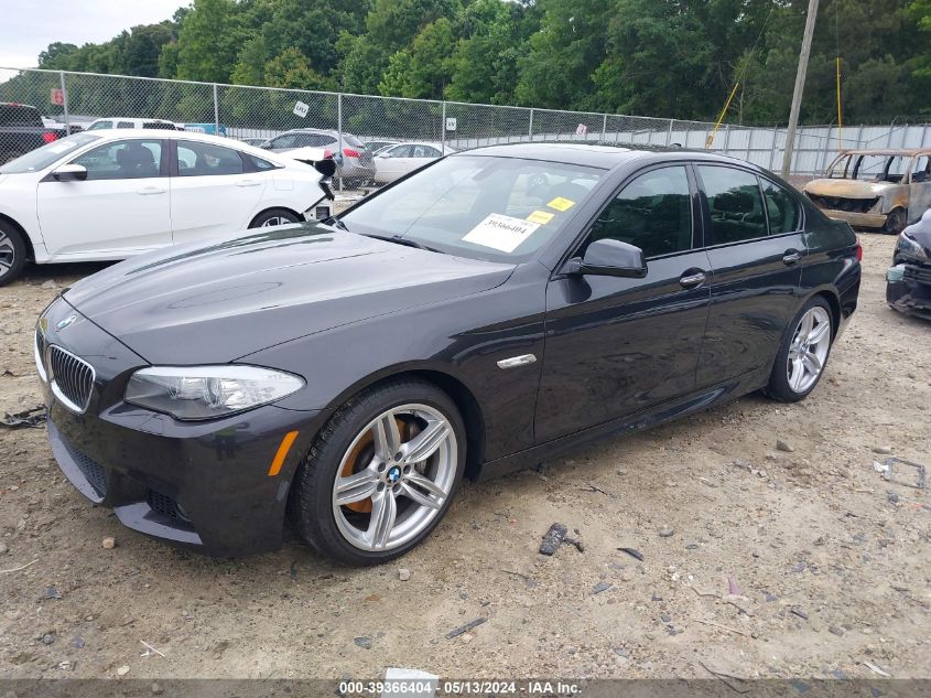 2013 BMW 535I VIN: WBAFR7C5XDC829482 Lot: 39366404