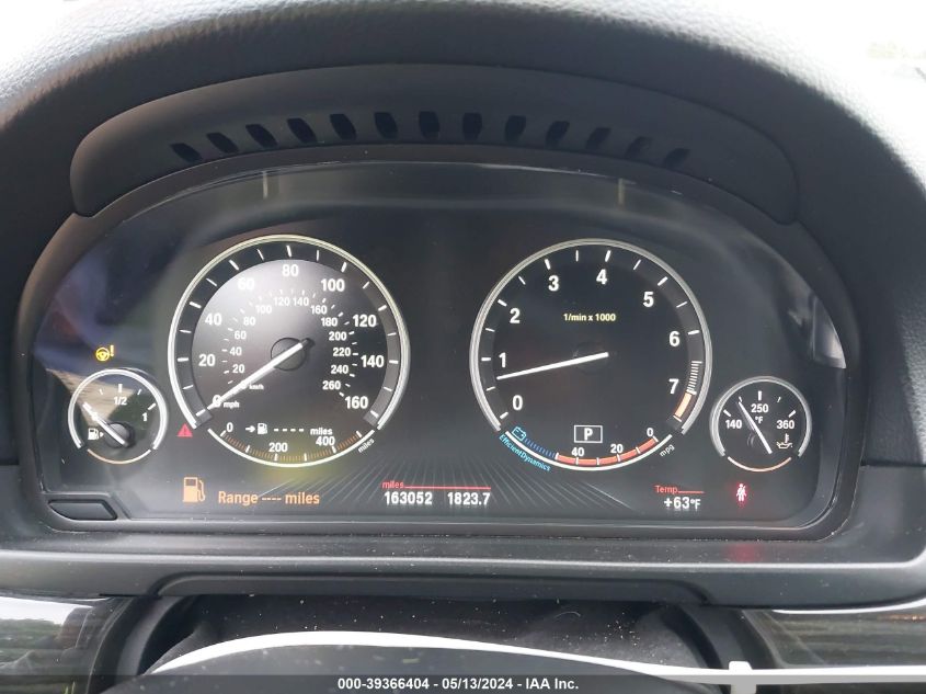 2013 BMW 535I VIN: WBAFR7C5XDC829482 Lot: 39366404