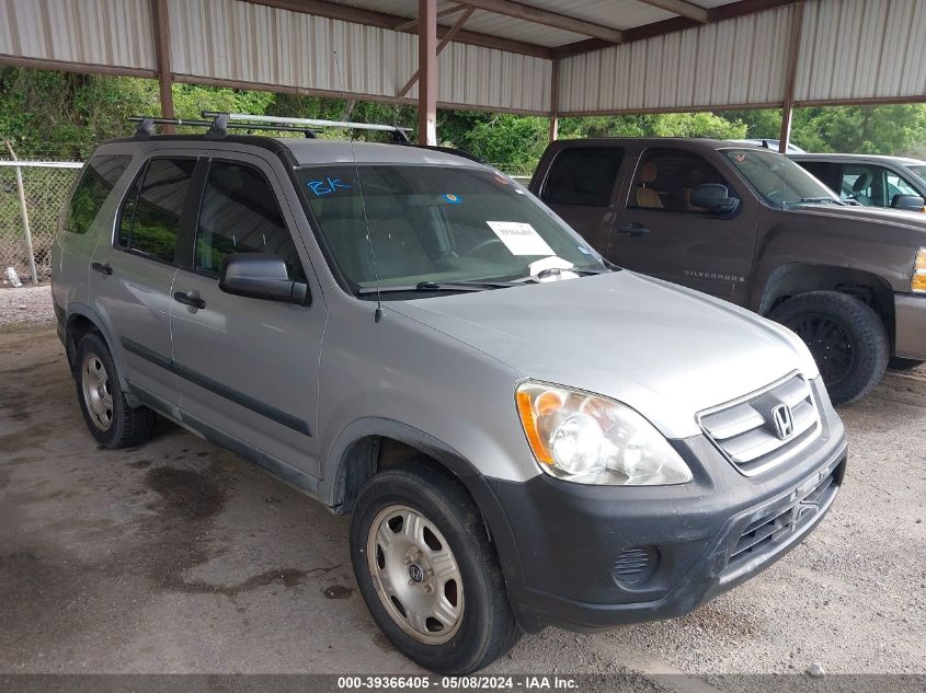 2005 Honda Cr-V Lx VIN: JHLRD785X5C046402 Lot: 39366405