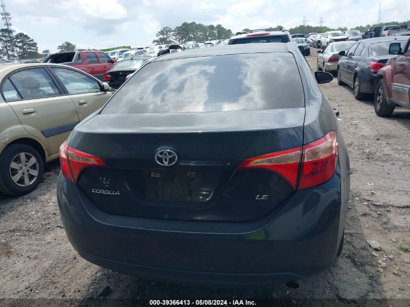 2017 Toyota Corolla Le VIN: 5YFBURHEXHP728878 Lot: 39366413