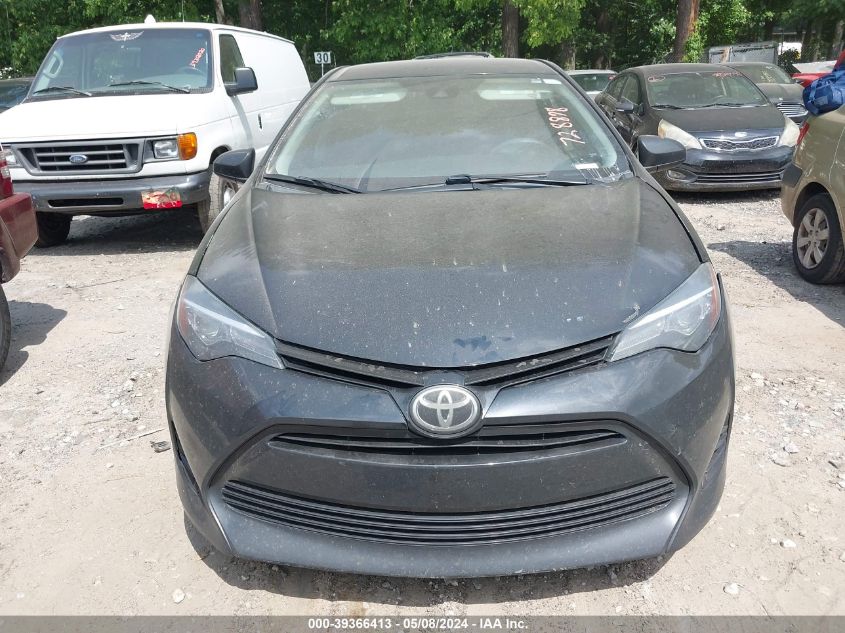 2017 Toyota Corolla Le VIN: 5YFBURHEXHP728878 Lot: 39366413