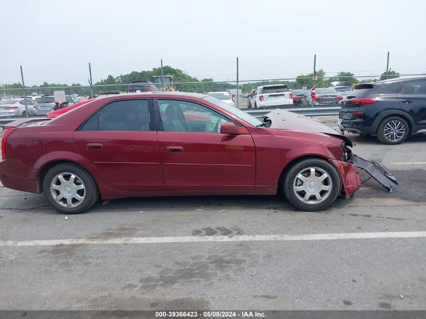 2003 Cadillac Cts Standard VIN: 1G6DM57N430138894 Lot: 39366423