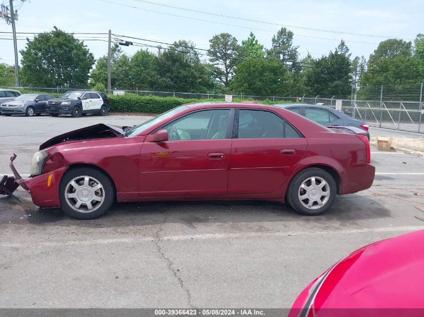 2003 Cadillac Cts Standard VIN: 1G6DM57N430138894 Lot: 39366423