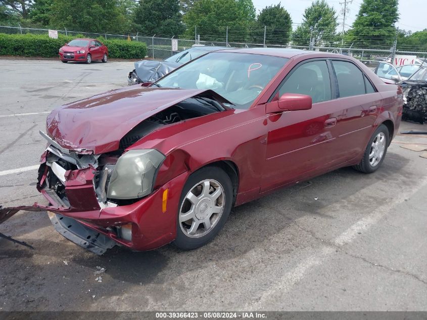 2003 Cadillac Cts Standard VIN: 1G6DM57N430138894 Lot: 39366423