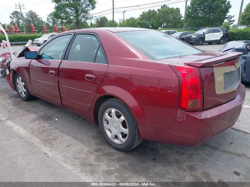 2003 Cadillac Cts Standard VIN: 1G6DM57N430138894 Lot: 39366423