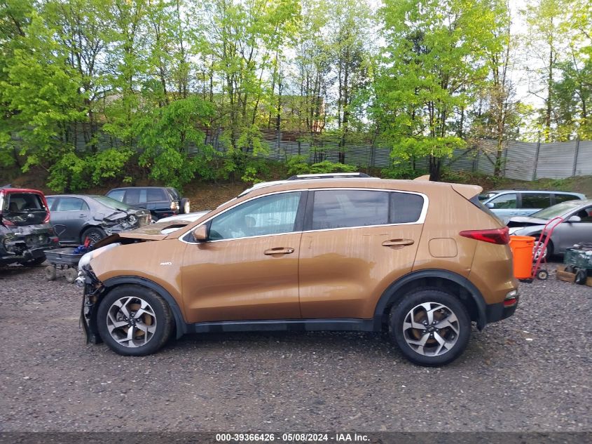 2020 Kia Sportage Lx VIN: KNDPMCAC6L7737650 Lot: 39366426