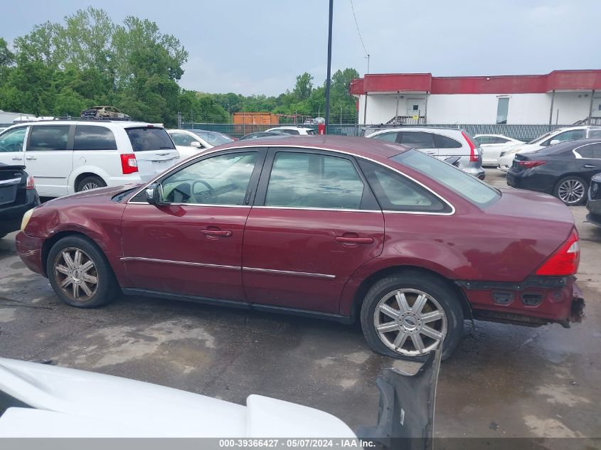 2005 Ford Five Hundred Limited VIN: 1FAFP28185G205083 Lot: 39366427