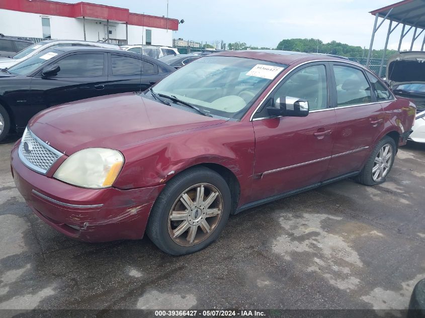 2005 Ford Five Hundred Limited VIN: 1FAFP28185G205083 Lot: 39366427