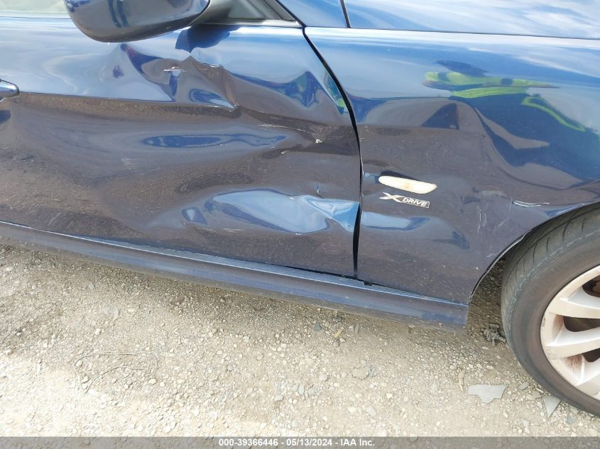 2011 BMW 328I xDrive VIN: WBAPK7C58BA818823 Lot: 39366446