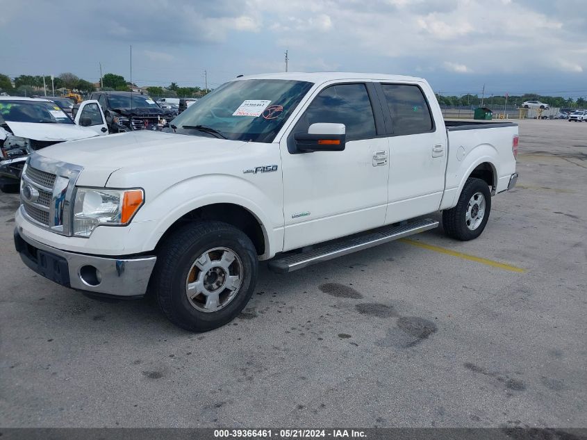 2011 Ford F-150 Lariat VIN: 1FTFW1CT8BFA76523 Lot: 39366461