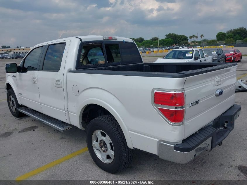 2011 Ford F-150 Lariat VIN: 1FTFW1CT8BFA76523 Lot: 39366461