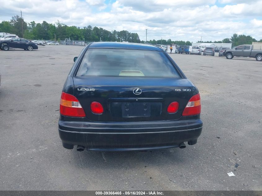 1999 Lexus Gs 300 VIN: JT8BD68S4X0069496 Lot: 39366465