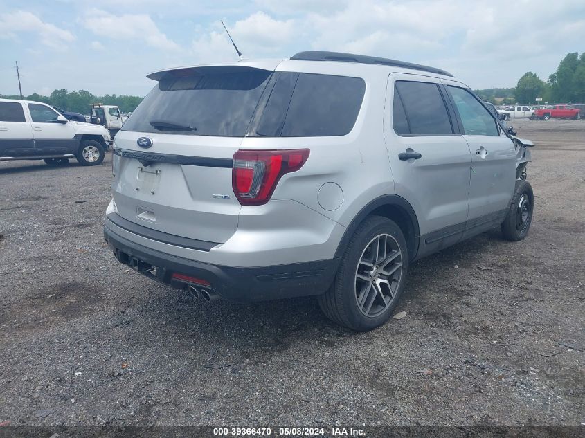 2019 Ford Explorer Sport VIN: 1FM5K8GT0KGA37926 Lot: 39366470