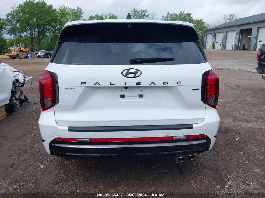 2024 Hyundai Palisade Calligraphy Night Edition VIN: KM8R7DGE2RU761433 Lot: 39366487