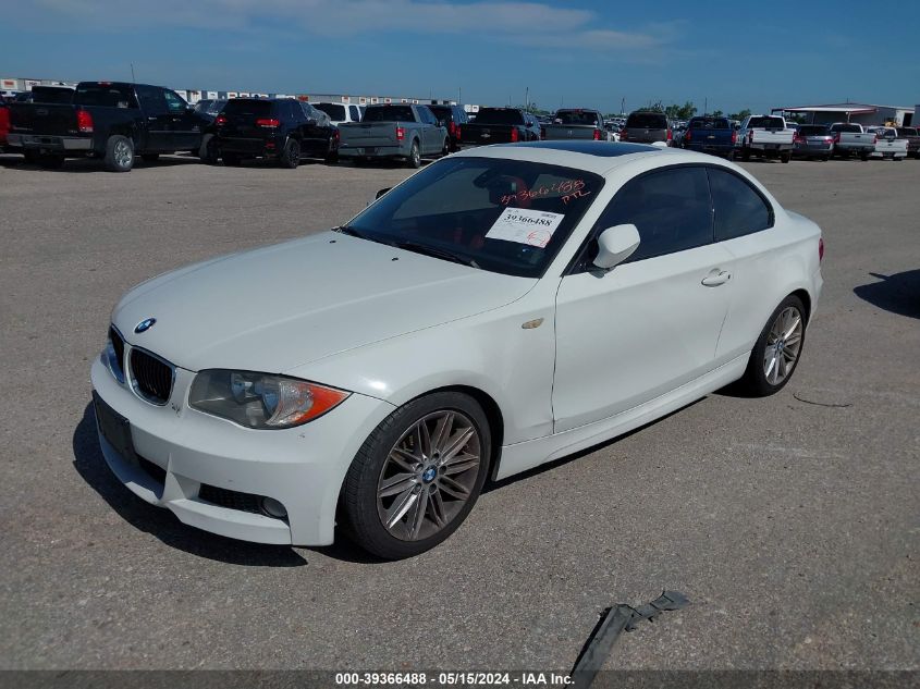 2011 BMW 128I VIN: WBAUP7C55BVM54440 Lot: 39366488