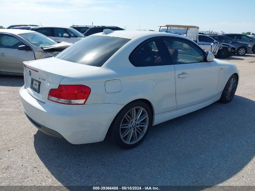 2011 BMW 128I VIN: WBAUP7C55BVM54440 Lot: 39366488