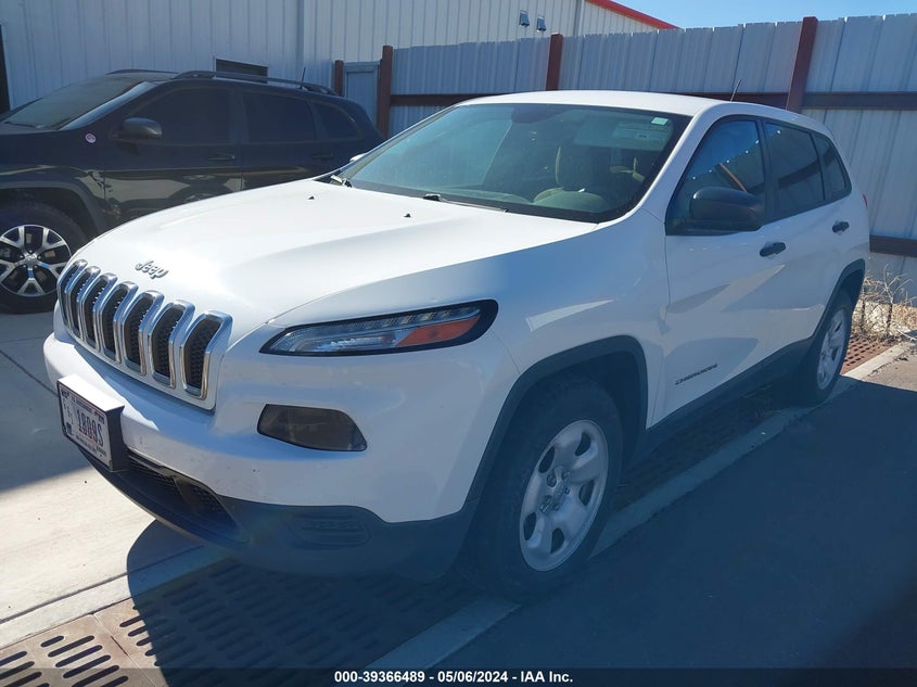 2016 JEEP CHEROKEE SPORT - 1C4PJMAB0GW313883