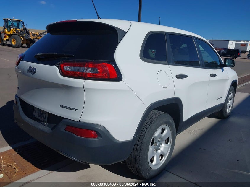 2016 JEEP CHEROKEE SPORT - 1C4PJMAB0GW313883