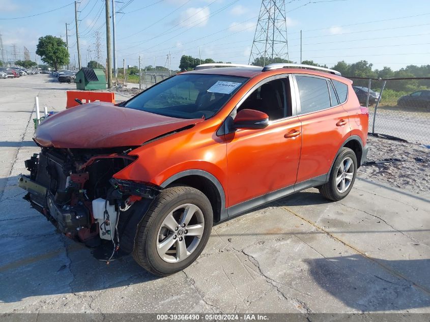 2015 Toyota Rav4 Xle VIN: JTMWFREV4FJ036388 Lot: 39366490