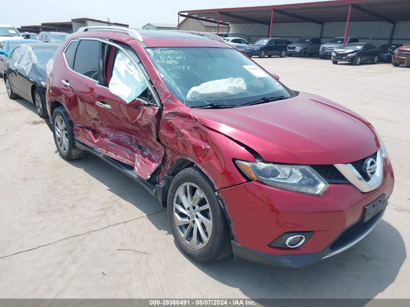 2015 Nissan Rogue Sl VIN: 5N1AT2MT1FC771646 Lot: 39366491