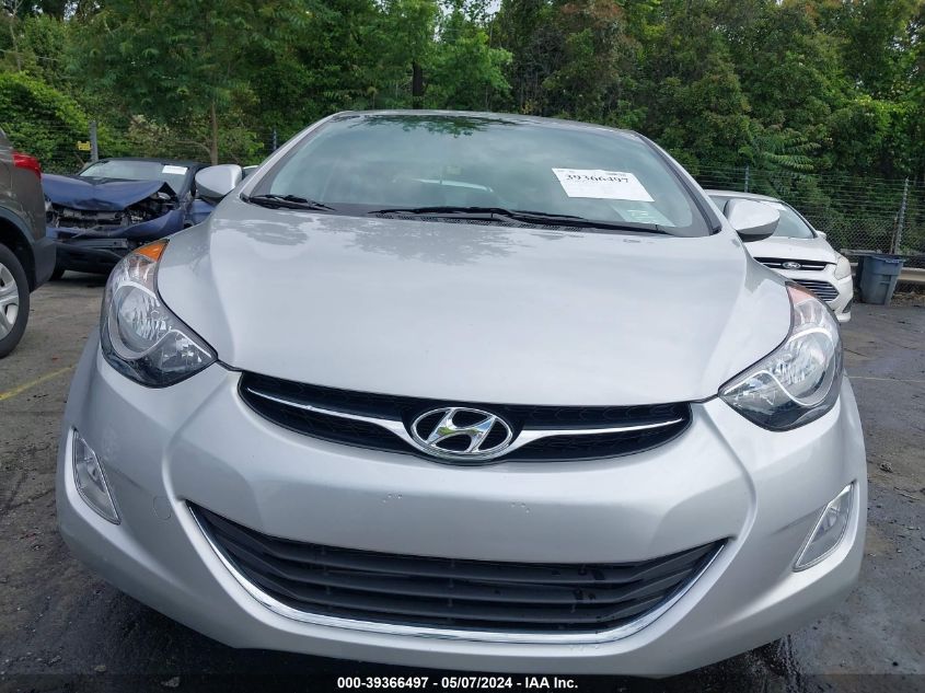 2013 Hyundai Elantra Gls VIN: KMHDH4AE3DU675654 Lot: 39366497