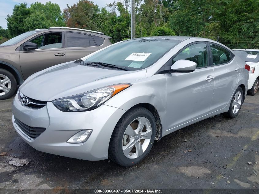 2013 Hyundai Elantra Gls VIN: KMHDH4AE3DU675654 Lot: 39366497