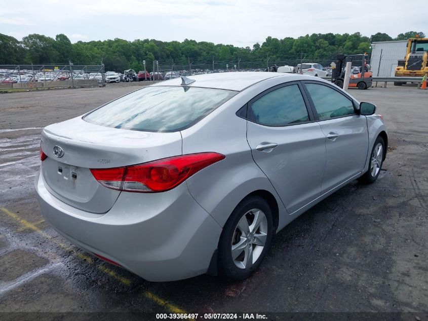 2013 Hyundai Elantra Gls VIN: KMHDH4AE3DU675654 Lot: 39366497