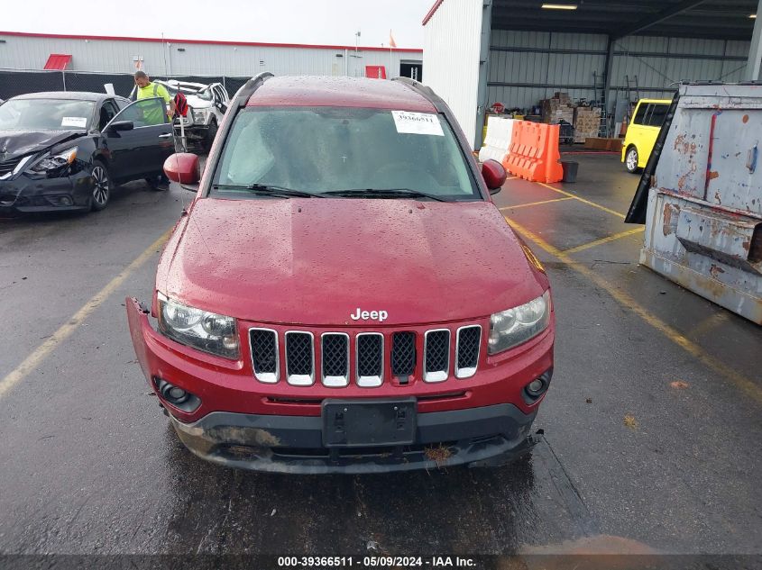 2016 Jeep Compass Latitude VIN: 1C4NJDEB1GD782638 Lot: 39366511