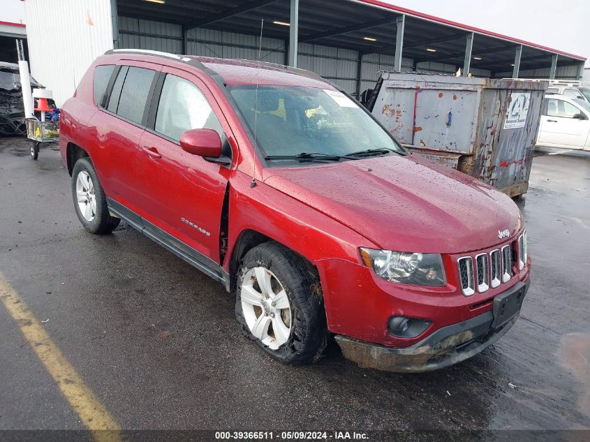 2016 Jeep Compass Latitude VIN: 1C4NJDEB1GD782638 Lot: 39366511