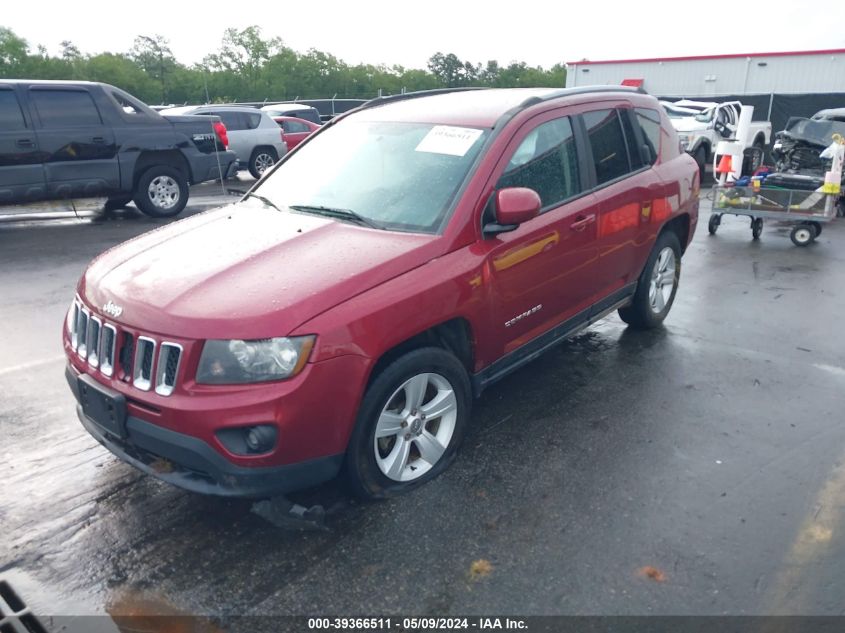 2016 Jeep Compass Latitude VIN: 1C4NJDEB1GD782638 Lot: 39366511