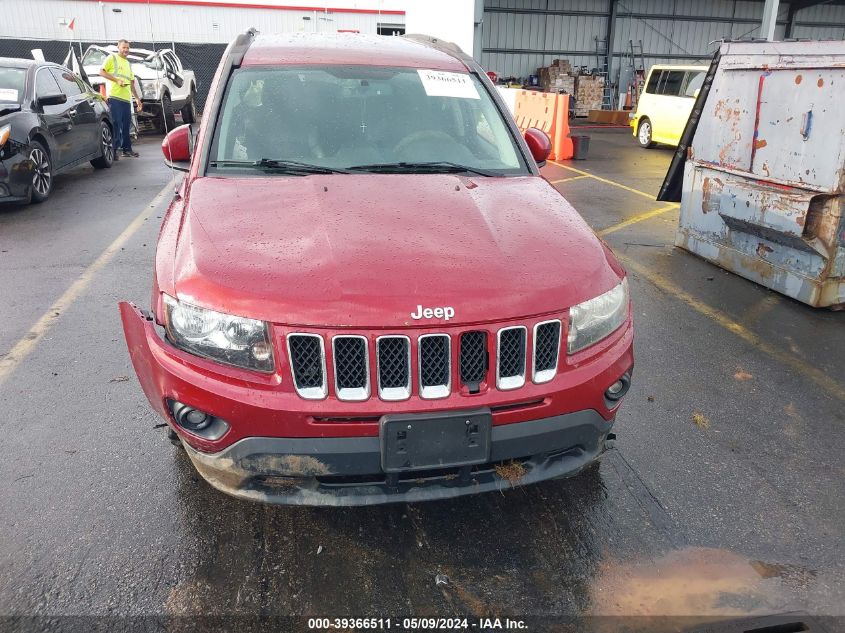 2016 Jeep Compass Latitude VIN: 1C4NJDEB1GD782638 Lot: 39366511